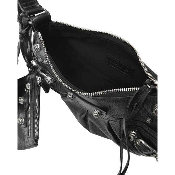 Cagole Shoulder Xs Bag - Balenciaga -  Black - Leather - Picture 3 of 8